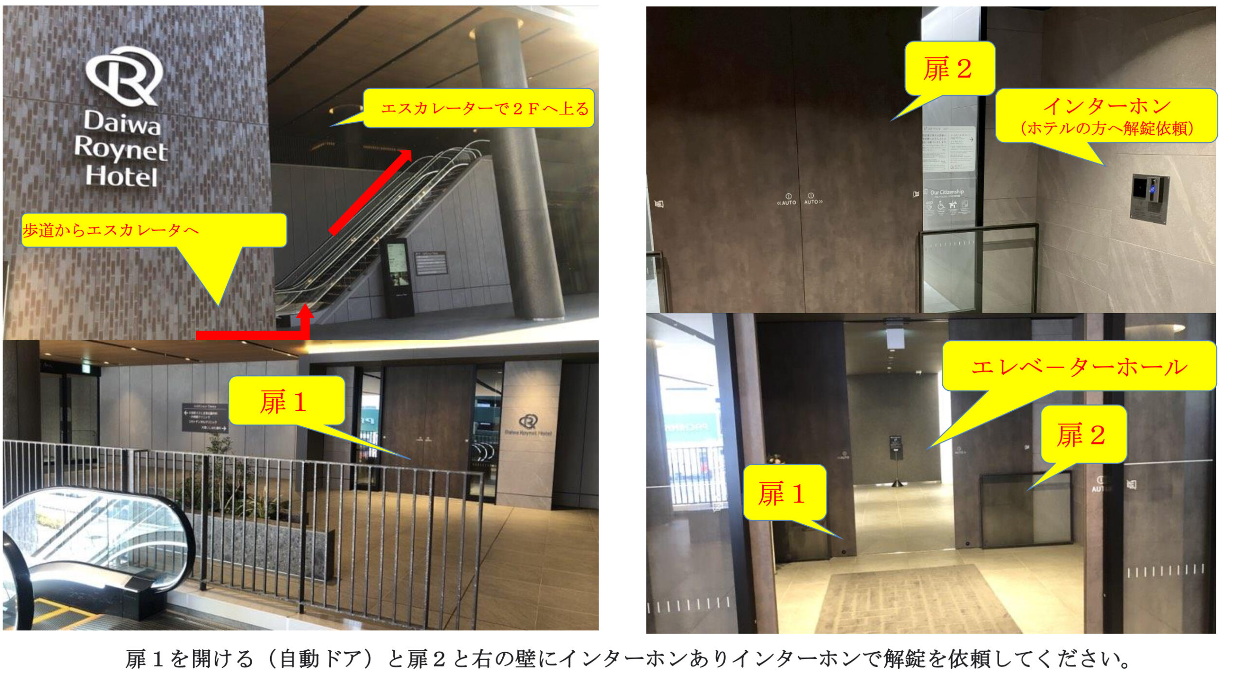 ダイワロイネット会場案内と入場方法